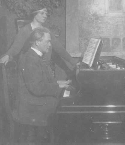 Arno Rensch mit Frau Elsa